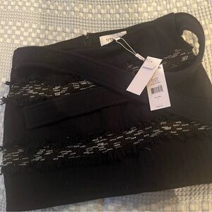 Derek Lam Black Mini Skirt